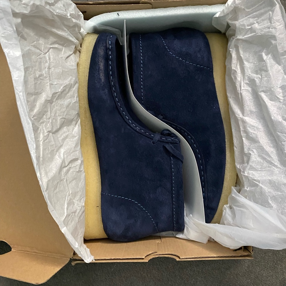 Clark’s Wallabee Boot - Navy
